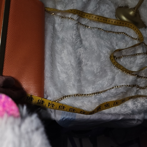 Timothy Hitsman Bag, Vintage, EUC, Snakeskin pattern, Gold Trim,Made in Spain - Picture 12 of 15